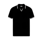 Men's Contrast Line Polo Shirt