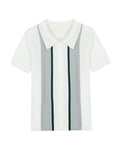 Men's Contrast Panel Polo Shirt