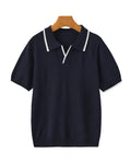 Men's Contrast Trim Polo Shirt