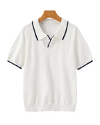 Men's Contrast Trim Polo Shirt