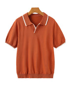 Men's Contrast Trim Polo Shirt