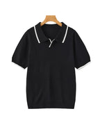Men's Contrast Trim Polo Shirt