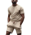 Men's Crew Neck Shorts Set