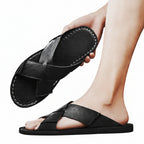 Men's Crossover Strap Sandals