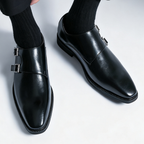 Men's Double Buckle Dress Shoes