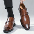 Men's Double Buckle Dress Shoes