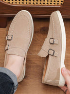 Men's Double Buckle Loafers