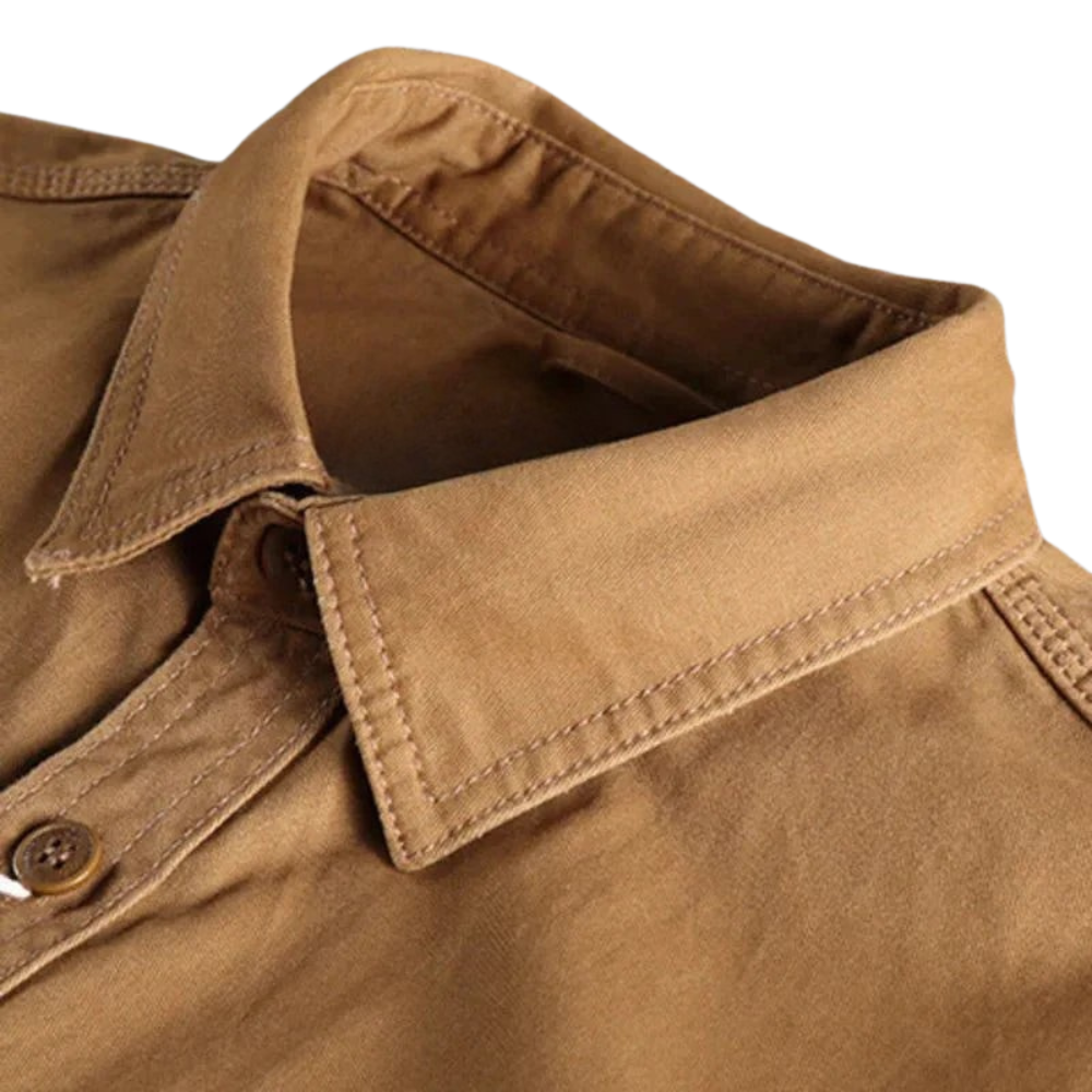 Men's Flap Pocket Button Shirt