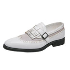 Men's Fringe Strap Loafers