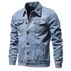 Men's Front Pocket Button Jacket