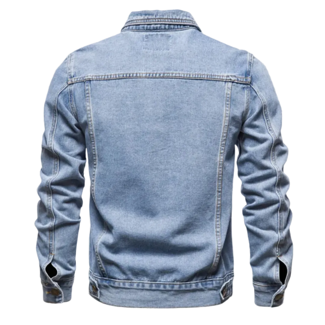 Men's Front Pocket Button Jacket