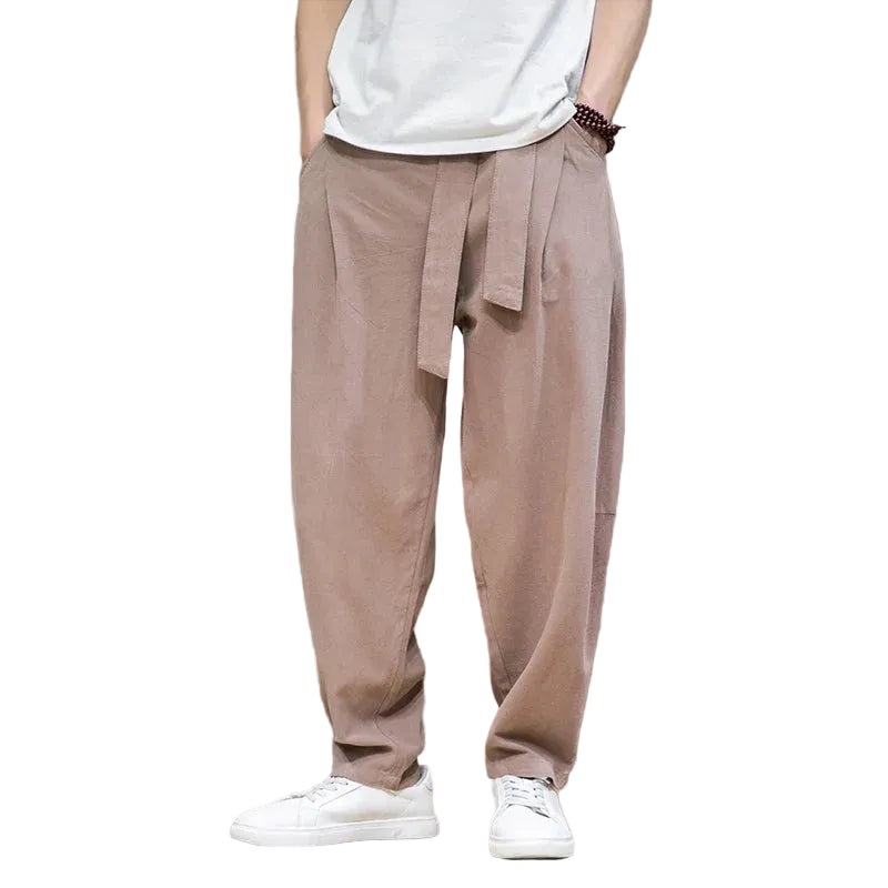 Men's Front Tie Trousers