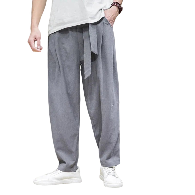 Men's Front Tie Trousers