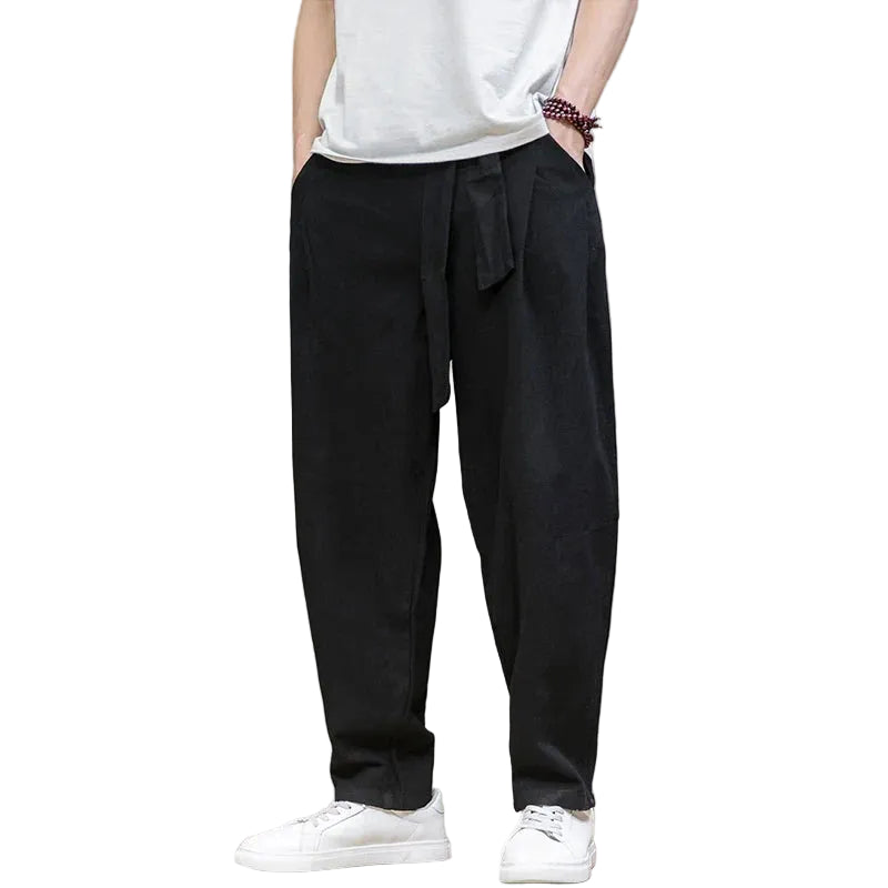 Men's Front Tie Trousers
