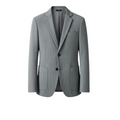 Men's Grid Detail Blazer
