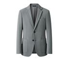 Men's Grid Detail Blazer
