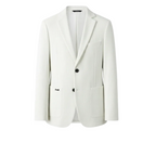 Men's Grid Detail Blazer