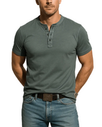 Men's Half Button Shirt