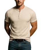 Men's Half Button Shirt