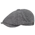 Men's Herringbone Newsboy Cap