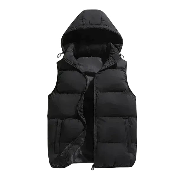 Men's Hooded Zip Gilet