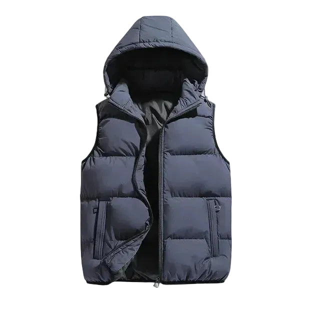 Men's Hooded Zip Gilet