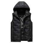 Men's Hooded Zip Vest