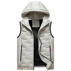 Men's Hooded Zip Vest