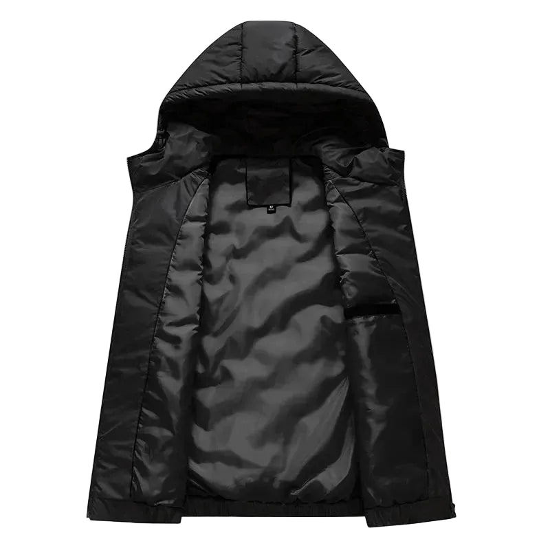 Men's Hooded Zip Vest