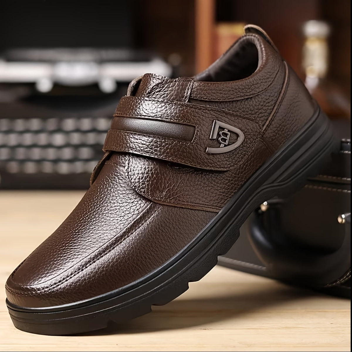 Men's Hook-and-Loop Shoes
