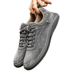 Men's Label Detail Lace Sneakers