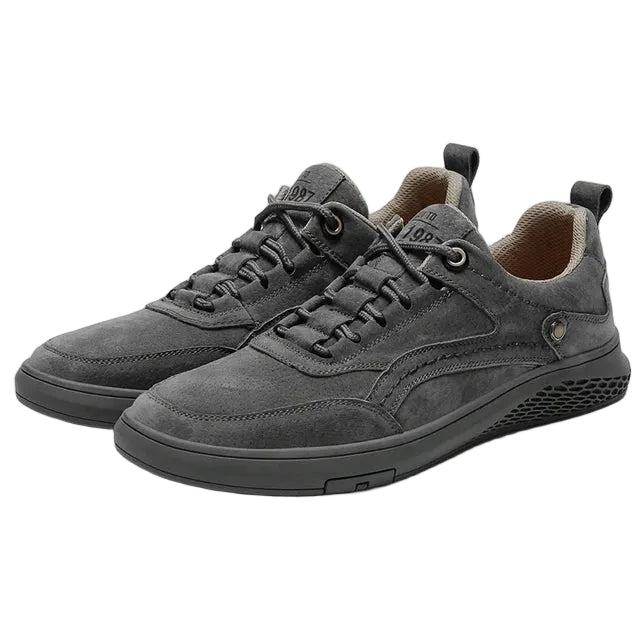 Men's Label Detail Lace Sneakers