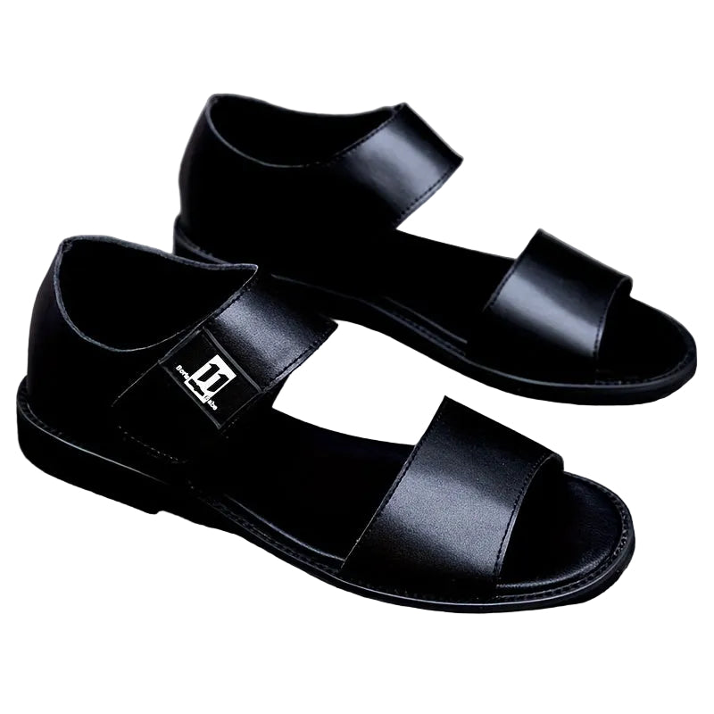 Men's Label Strap Sandals