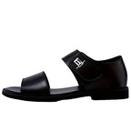 Men's Label Strap Sandals