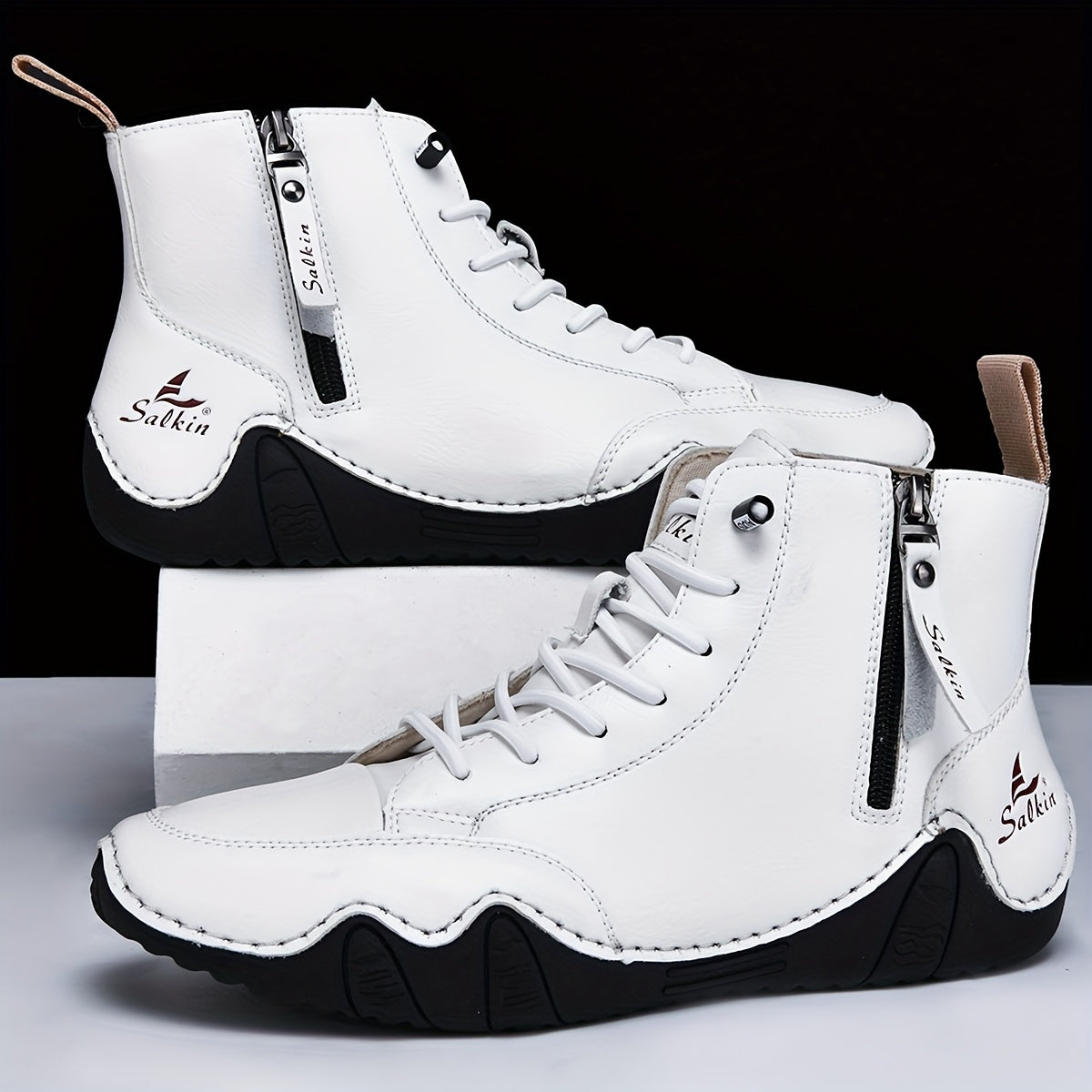Men's Lace-Up Ankle Boots