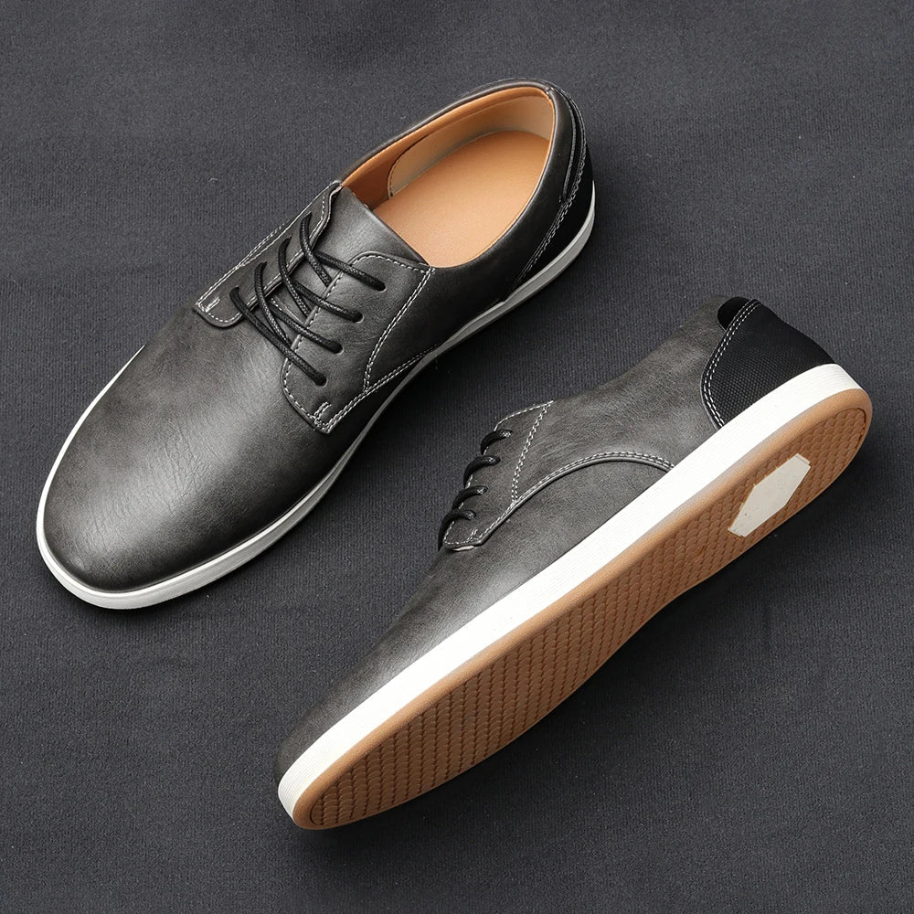 Men's Lace-Up Derby Shoes