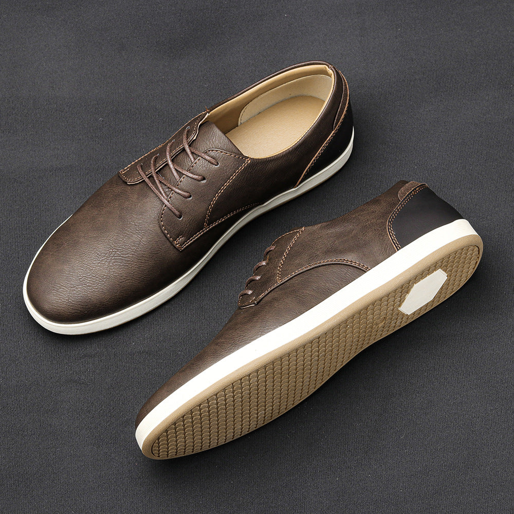 Men's Lace-Up Derby Shoes