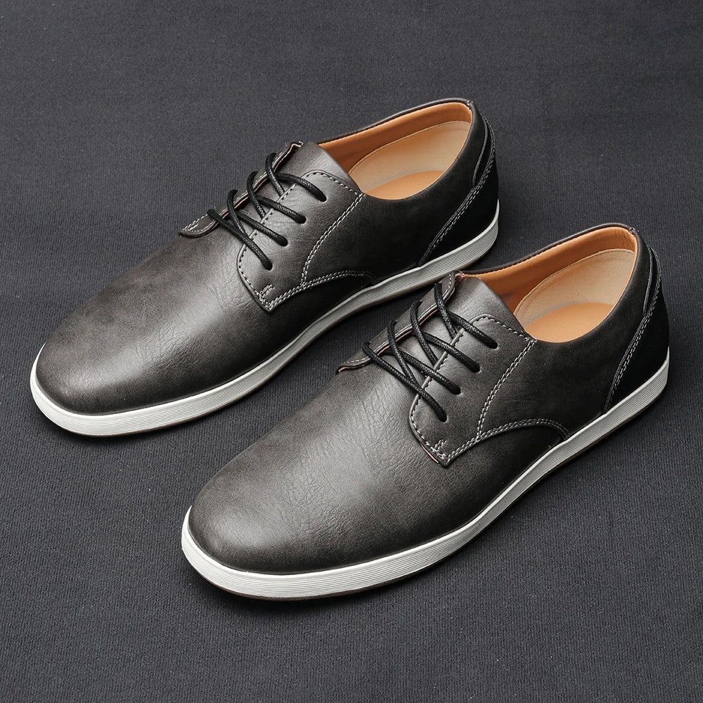 Men's Lace-Up Derby Shoes