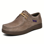 Men's Lace-Up Moc Toe Shoes