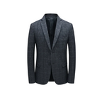 Men's Lapel Button Blazer