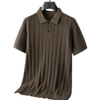 Men's Line Detail Polo Shirt