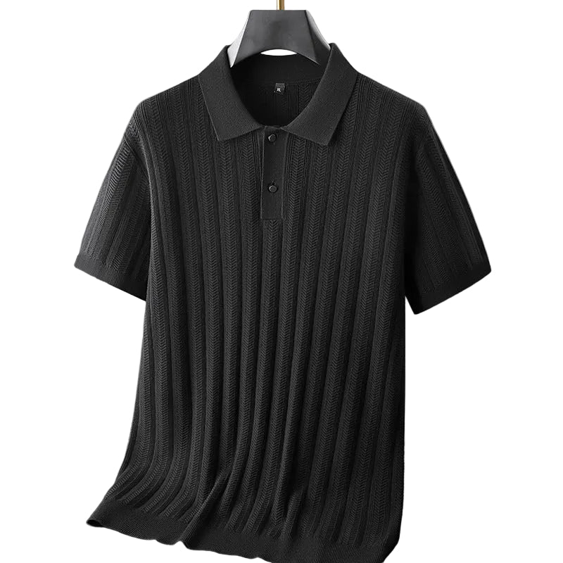 Men's Line Detail Polo Shirt