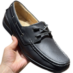 Men's Loafers Visible Stitching