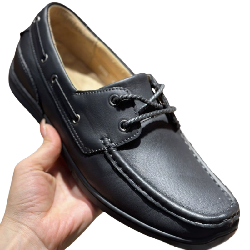 Men's Loafers Visible Stitching