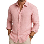 Men's Long Sleeve Button Shirt