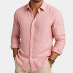 Men's Long Sleeve Button-Up Shirt