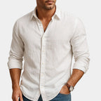 Men's Long Sleeve Button-Up Shirt