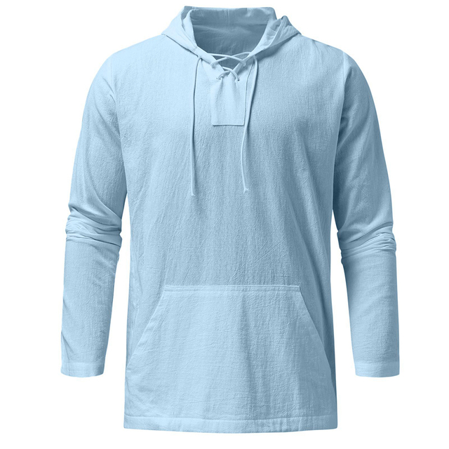 Men's Long Sleeve Hooded Sweater
