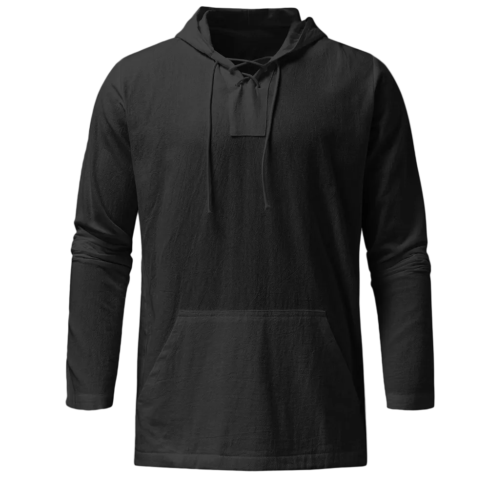 Men's Long Sleeve Hooded Sweater