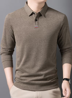 Men's Long Sleeve Polo Shirt